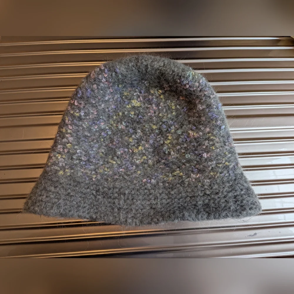 🩶🩷💜 Felted Wool Mohair Bucket Hat Hand Crafted, Handmade